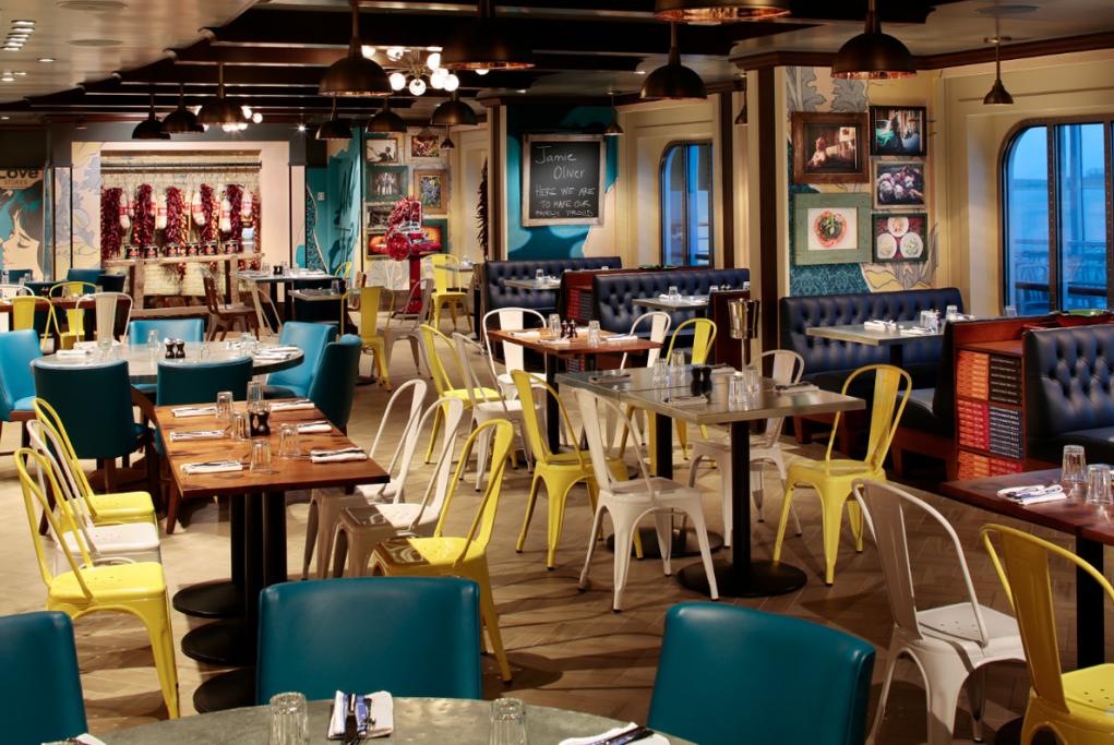 Restaurante Jamies Italian Anthem of the Seas