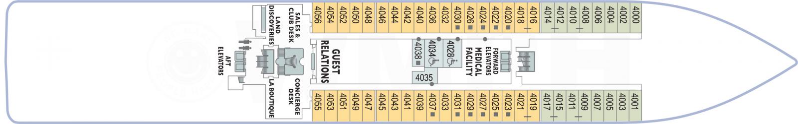 Cubierta 4 Azamara Quest