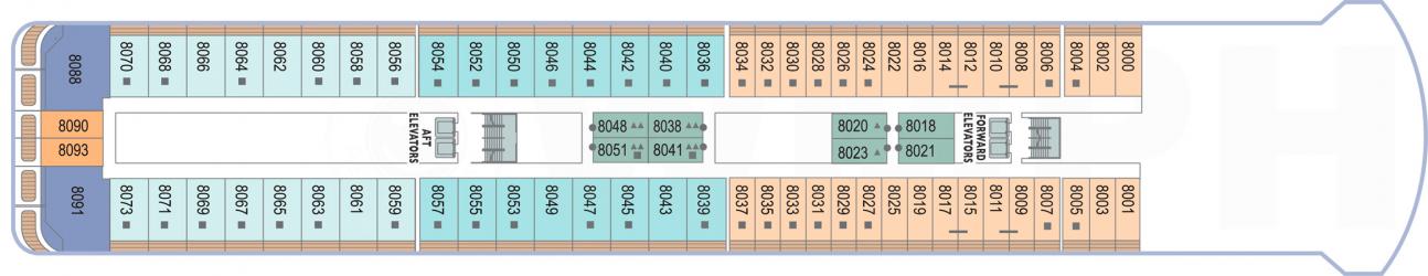 Cubierta 8 Azamara Quest