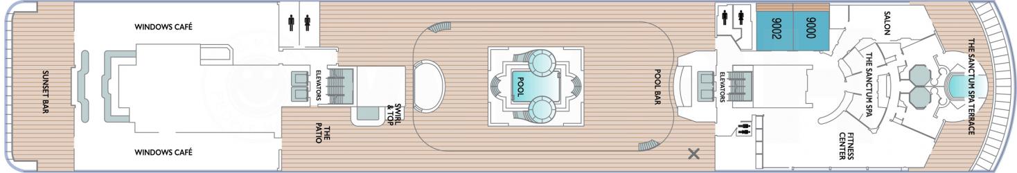 Cubierta 9 Azamara Quest