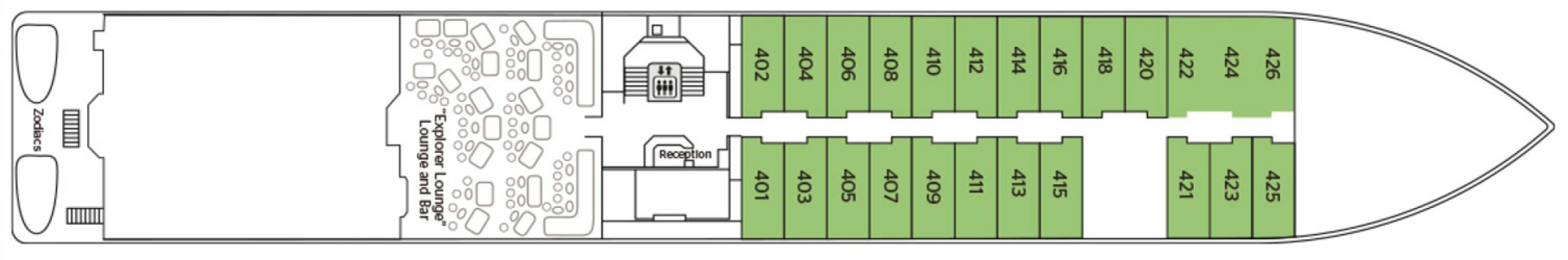 Cubierta 4 La Belle des Oceans