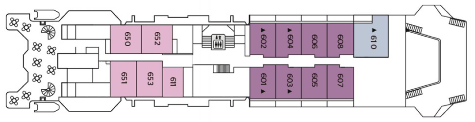 Cubierta 6 La Belle des Oceans