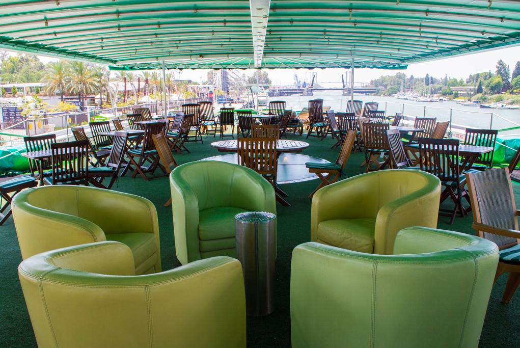 Terraza exterior Belle de Cadix