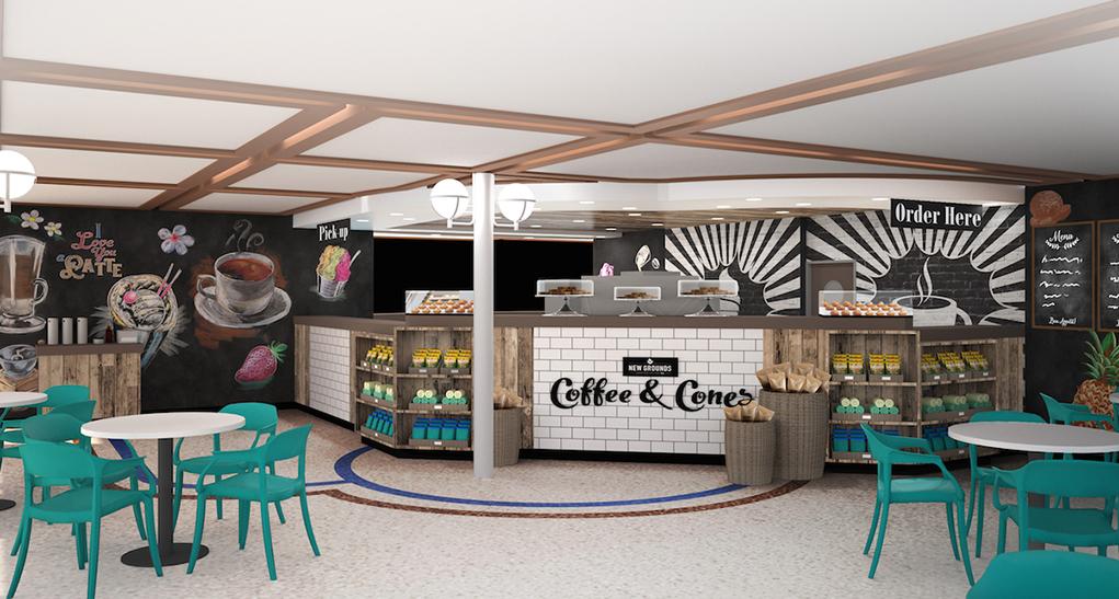 Coffee Cones Caribbean Princess