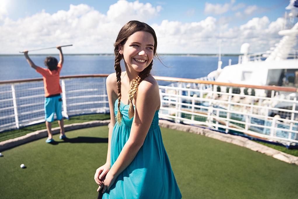 Mini-golf Caribbean Princess
