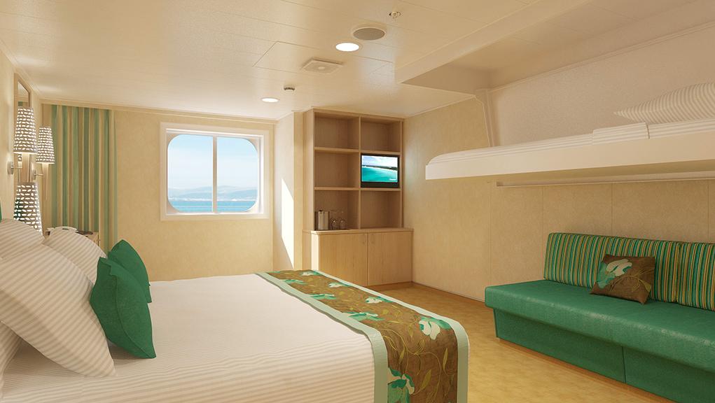 Camarote exterior Carnival Breeze