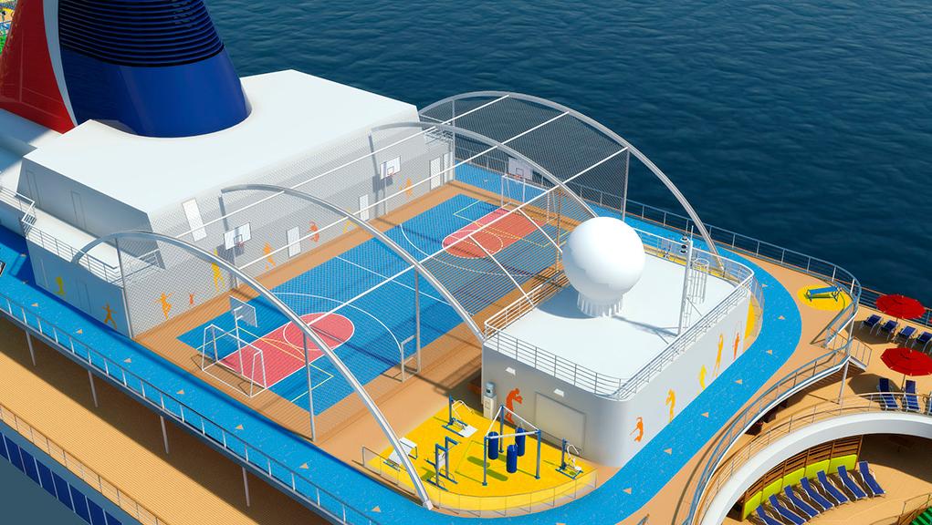 Pista-Deportiva Carnival Breeze