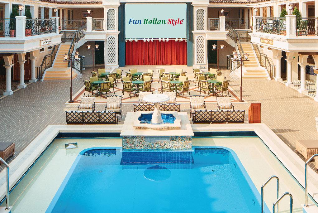 Piscina Cubierta Carnival Firenze