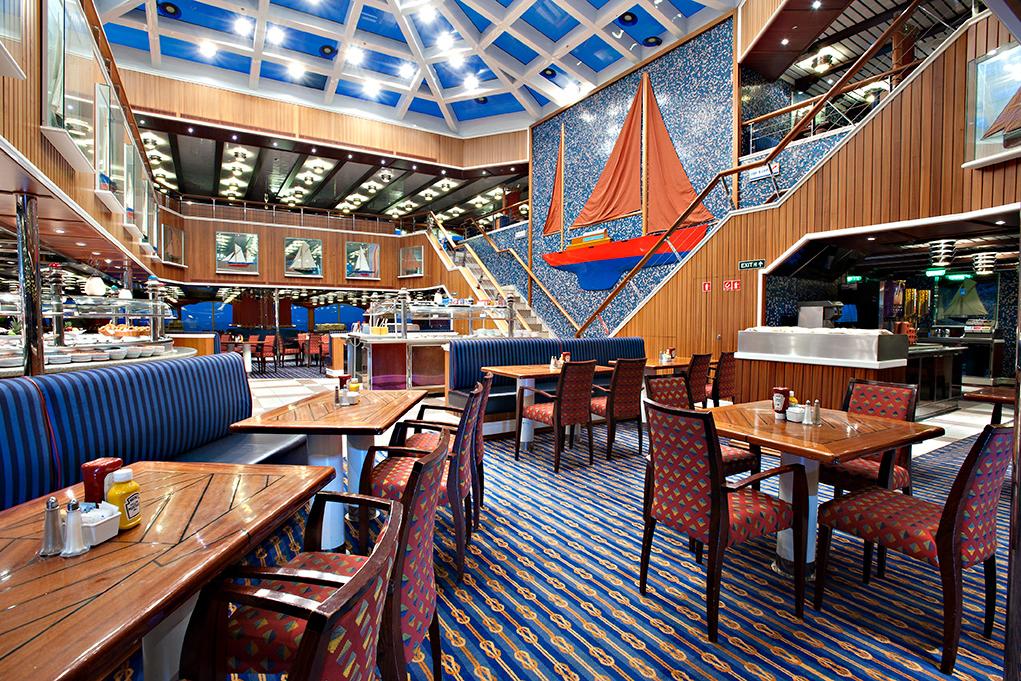 Restaurante-buffet-Red-Sail Carnival Glory