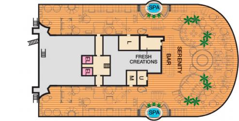 Cubierta 15 Carnival Horizon 