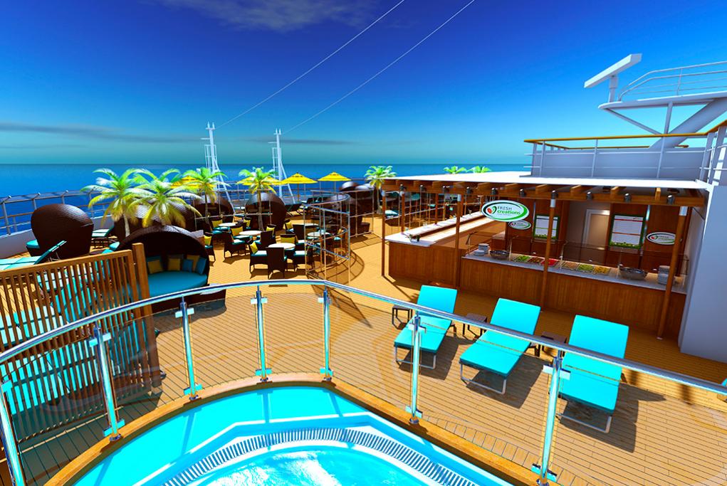 Piscina Serenity Carnival Horizon 