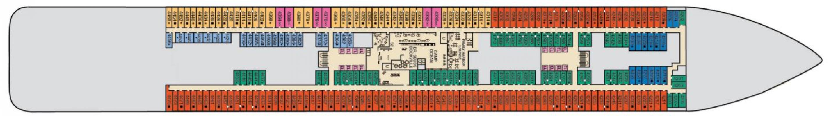 Cubierta 4 Carnival Jubilee