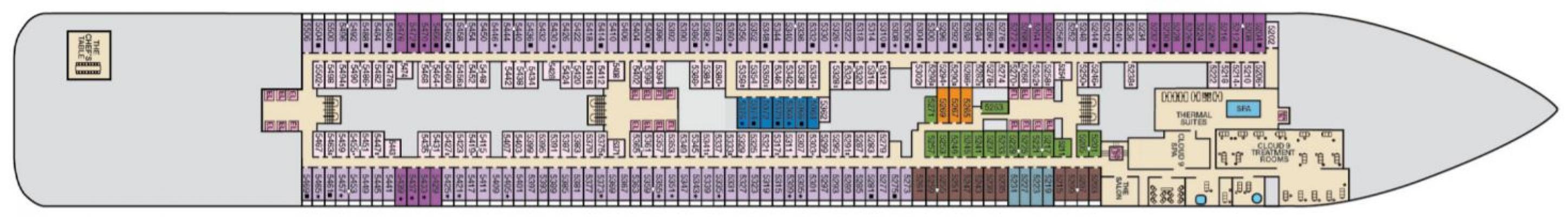 Cubierta 5 Carnival Jubilee