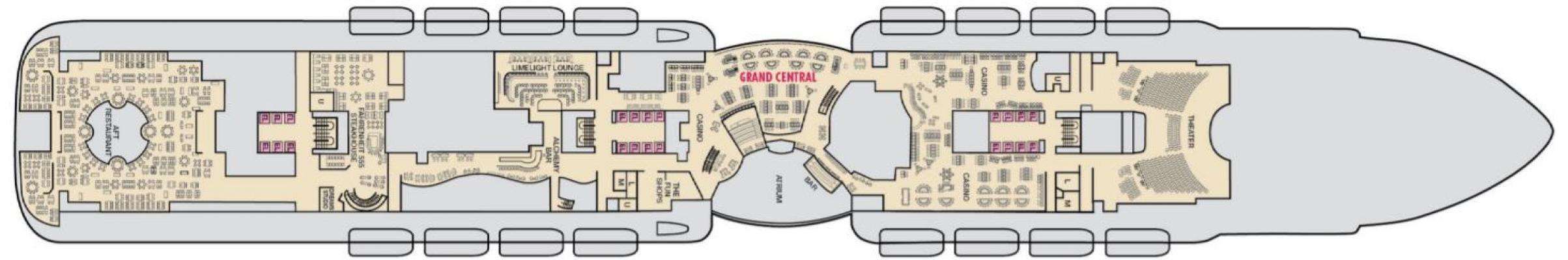 Cubierta 7 Carnival Jubilee