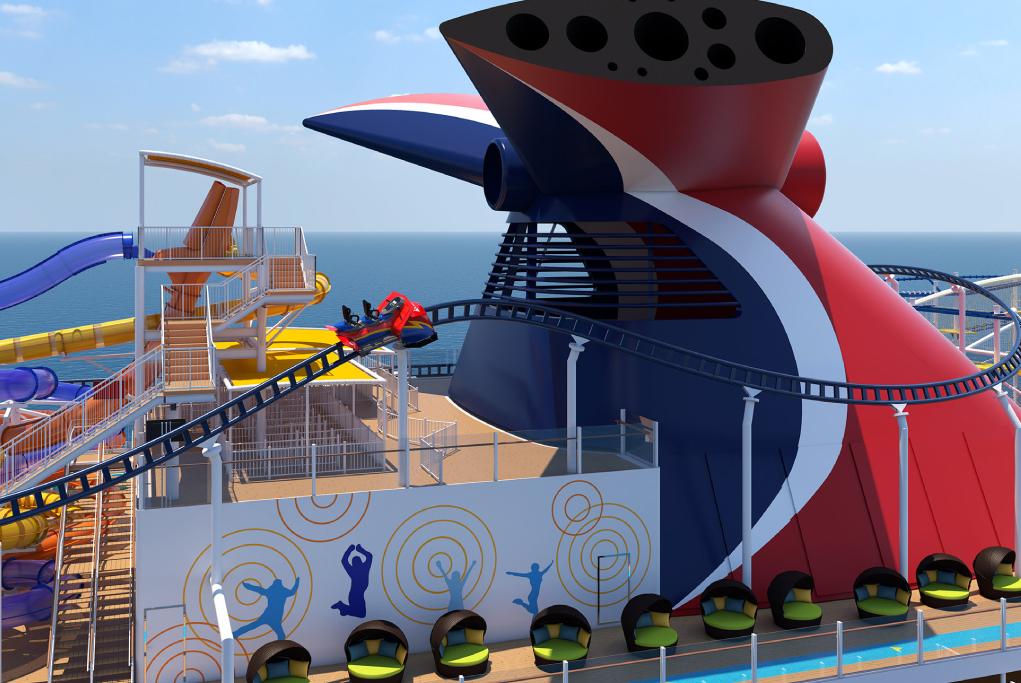 Camarote Montaña Rusa Bolt  - Carnival Jubilee