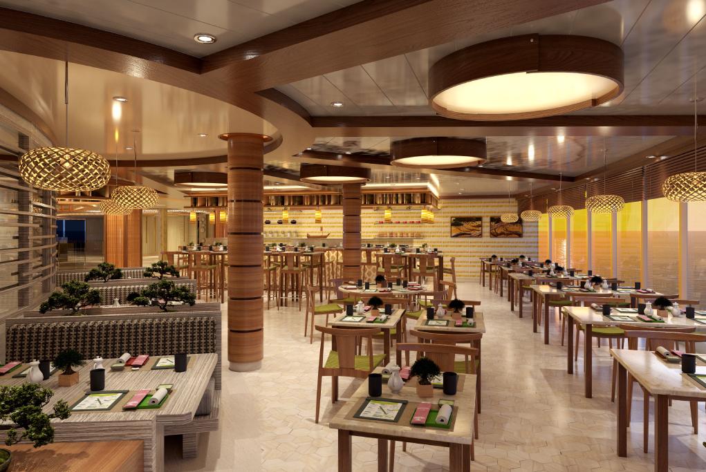 Camarote Sabores de Asia - Carnival Jubilee