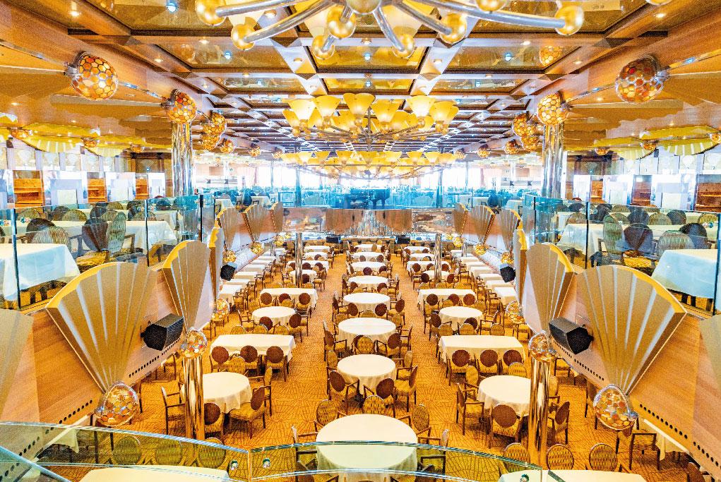 Restaurante Vela Carnival Luminosa