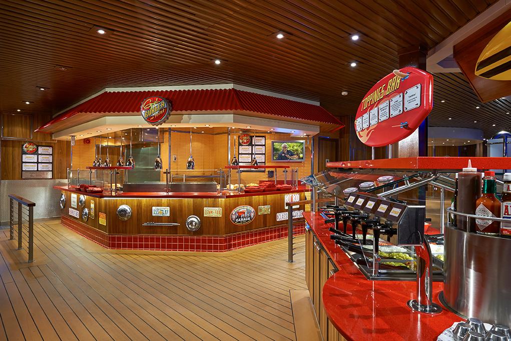 Camarote Guy’s Pig: hamburguesas - Carnival Magic