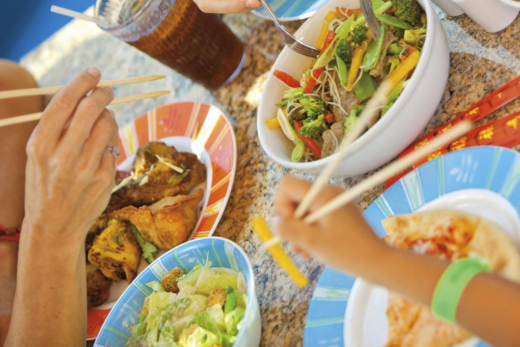 Camarote Sabor oriental Mongolian Wok - Carnival Paradise