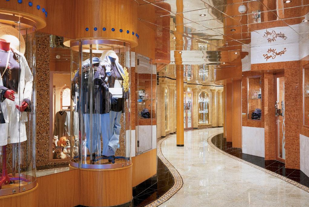 Boulevard de tiendas Carnival Spirit
