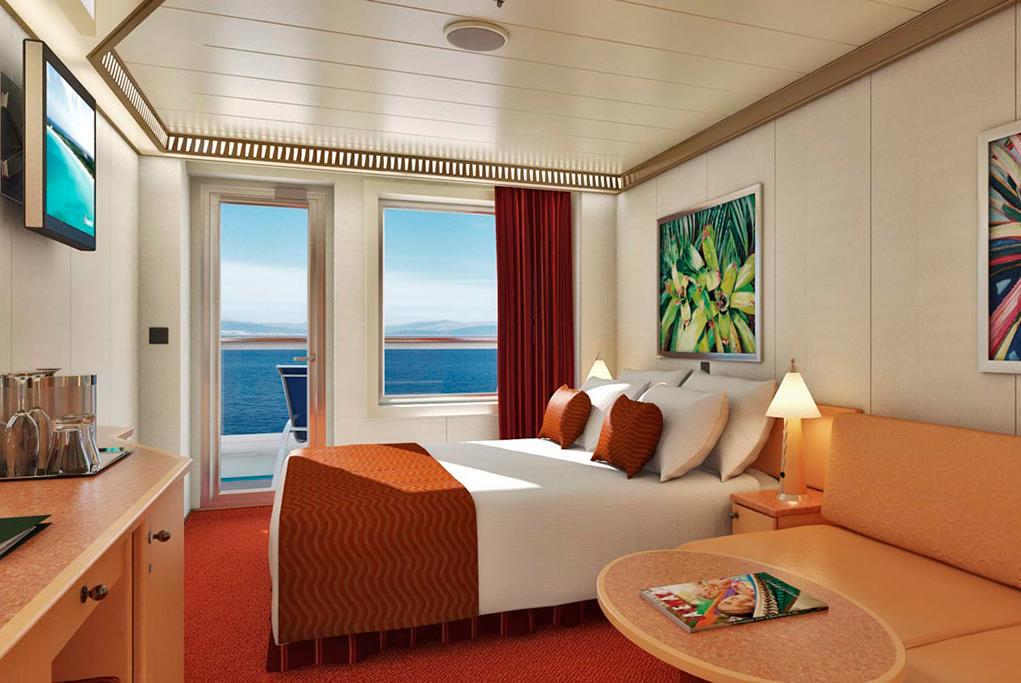 Camarote con balcón Carnival Splendor
