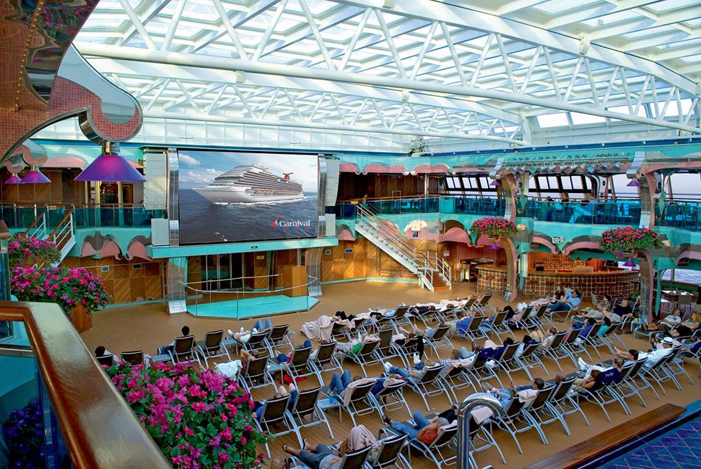 Teatro piscina Seaside Carnival Splendor