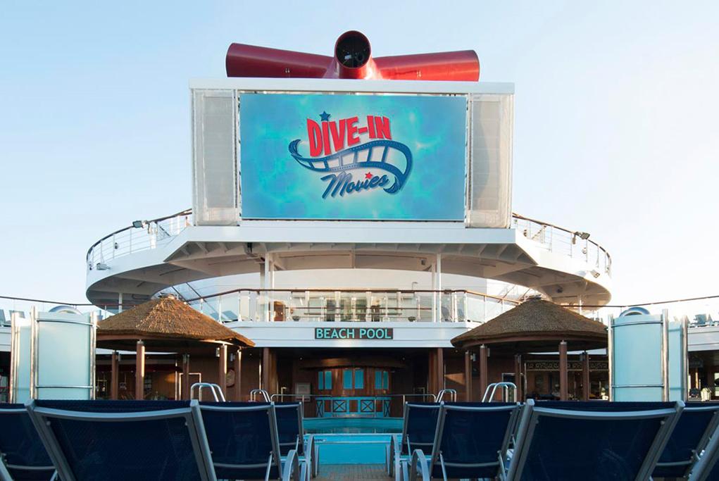 Camarote Cine al aire libre - Carnival Radiance