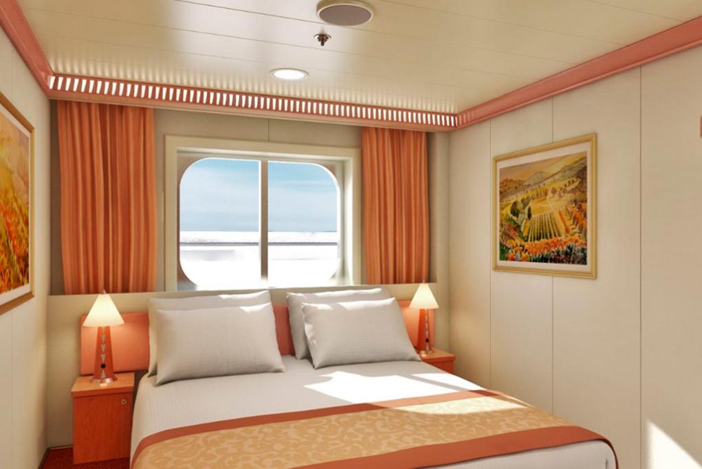 Exterior con ventana Carnival Valor