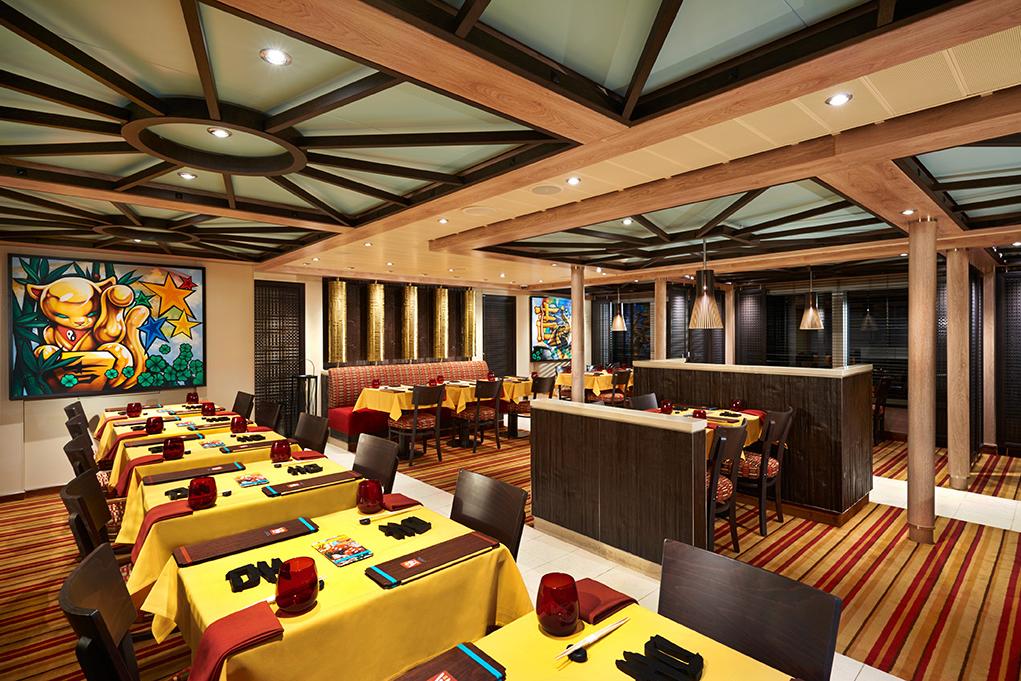 Camarote Gastronomía exótica - Carnival Vista