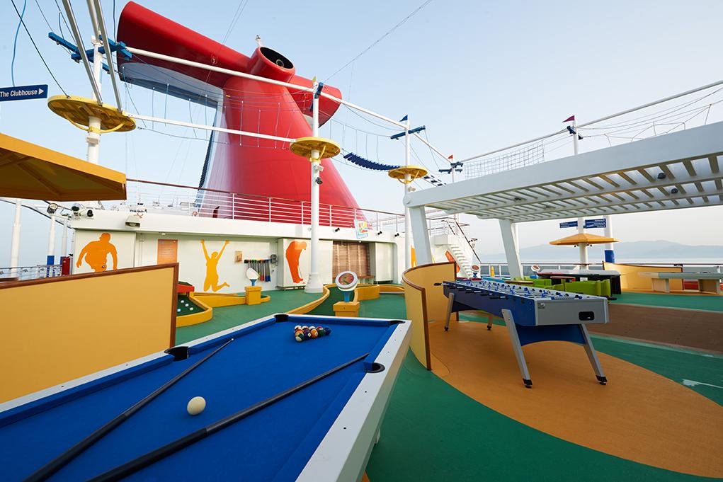 Zona deportiva Carnival Vista