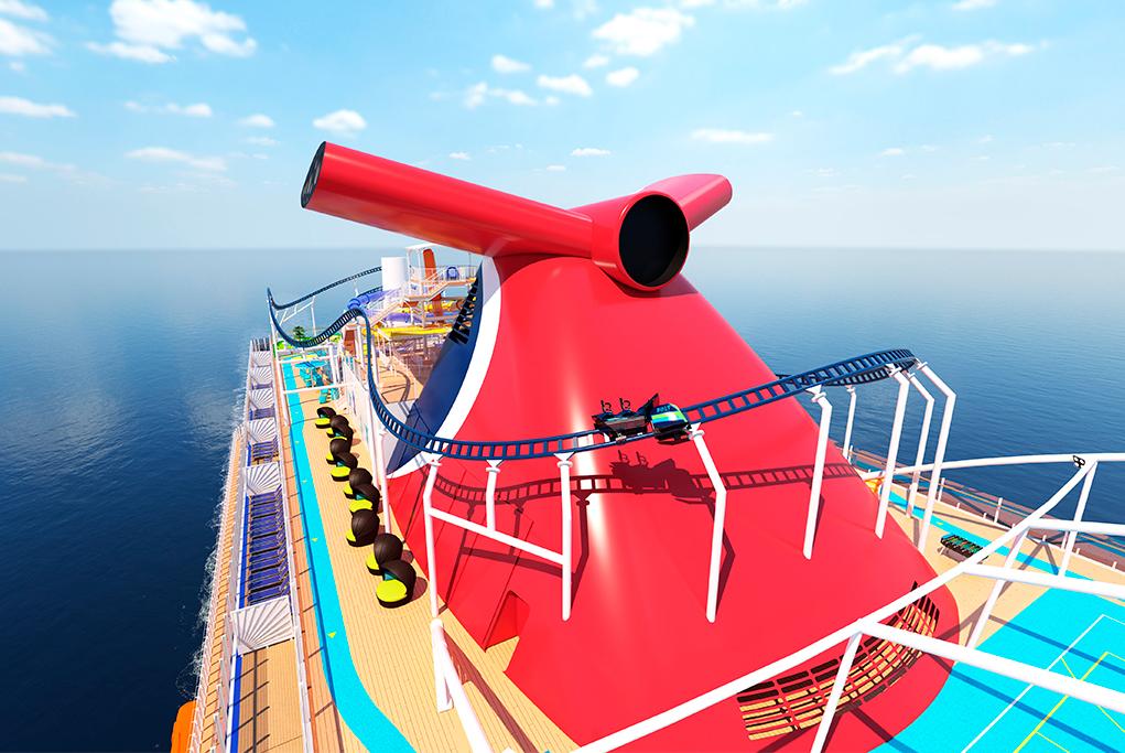 Montaña Rusa Bolt Carnival Celebration