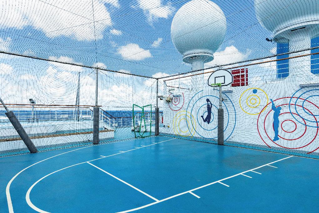 Pista de deportes Carnival Luminosa