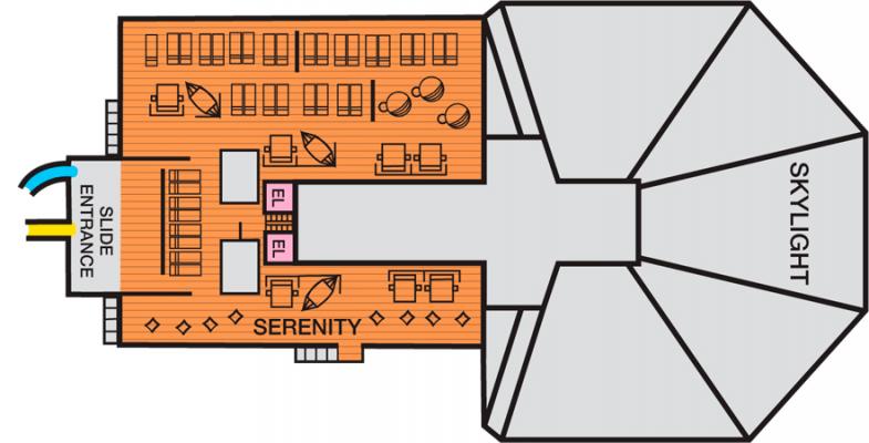 Cubierta 14 Carnival Sunrise