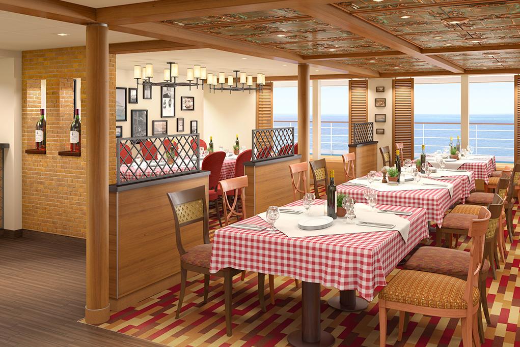 Cucina del Capitano Carnival Radiance