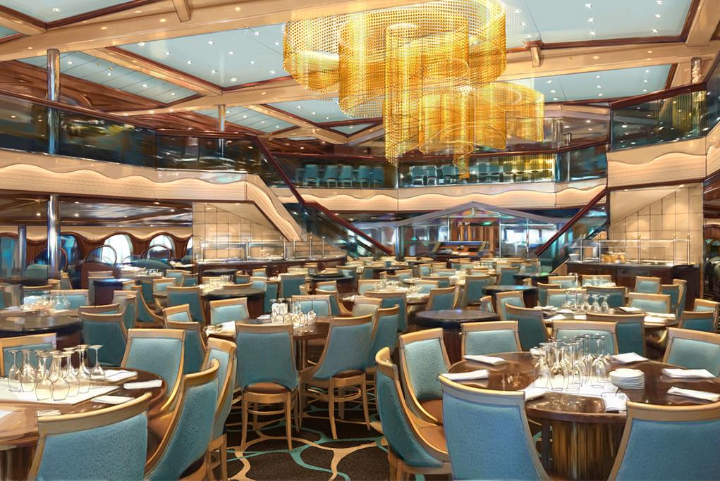 Restaurante Principal Carnival Sunrise