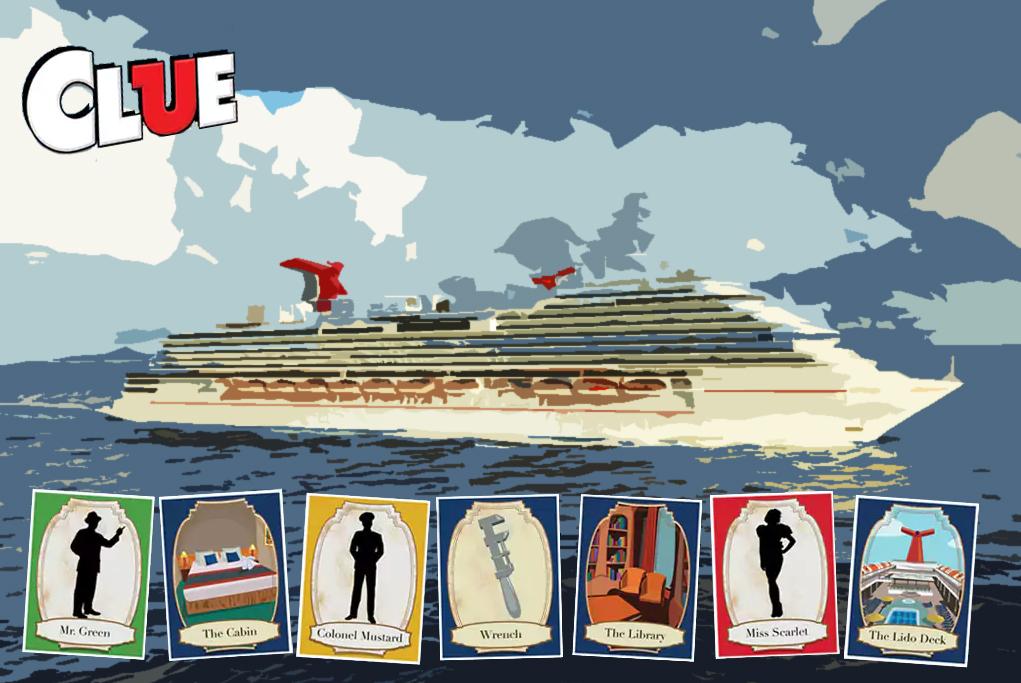 Camarote CLUE: Descifra el misterio - Carnival Splendor