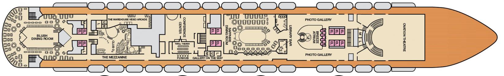 Cubierta 4 Carnival Breeze