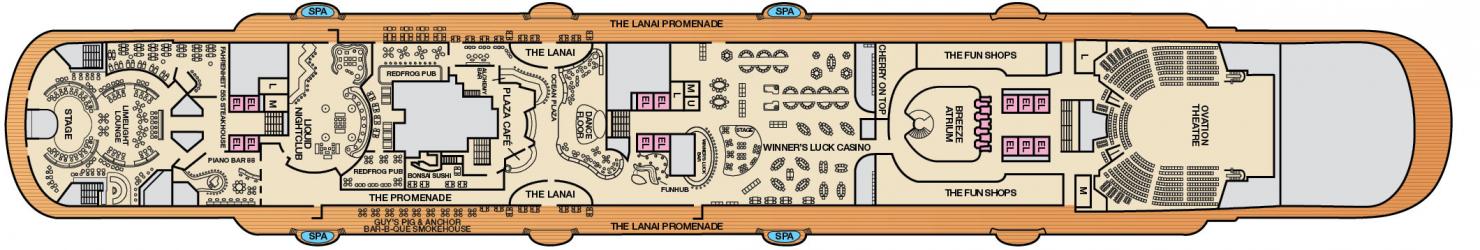 Cubierta 5 Carnival Breeze