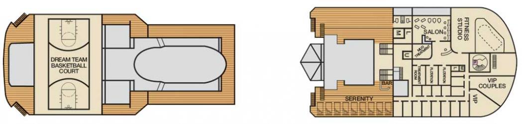 Cubierta 14 Carnival Dream