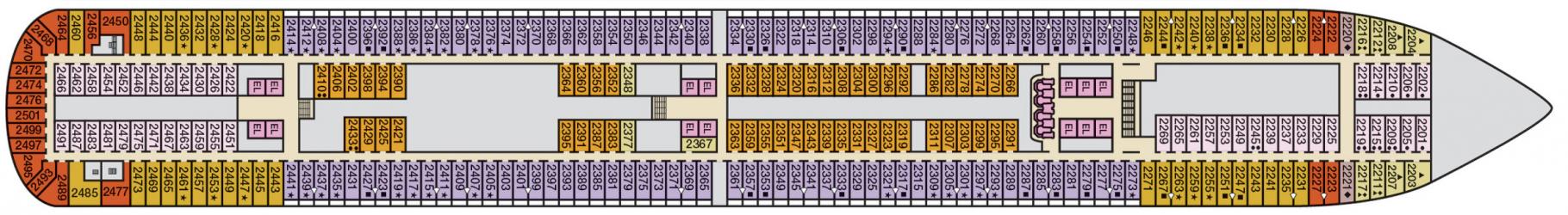 Cubierta 2 Carnival Dream