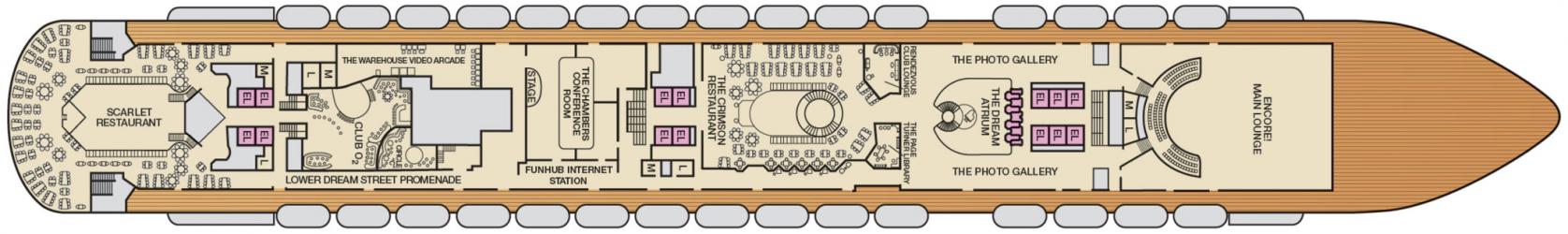 Cubierta 4 Carnival Dream