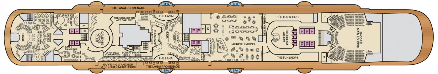 Cubierta 5 Carnival Dream