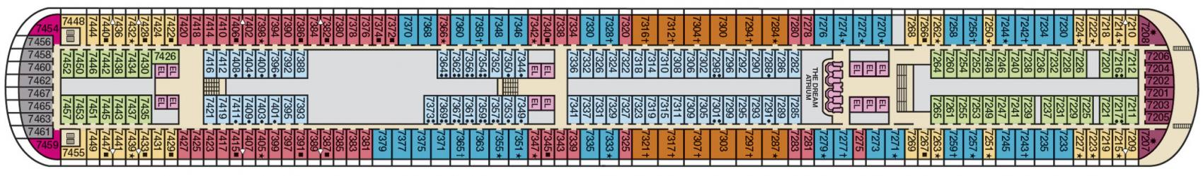 Cubierta 7 Carnival Dream