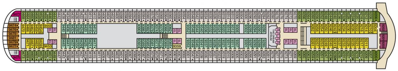 Cubierta 9 Carnival Dream