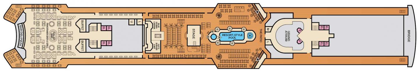 Cubierta 10 Carnival Ecstasy
