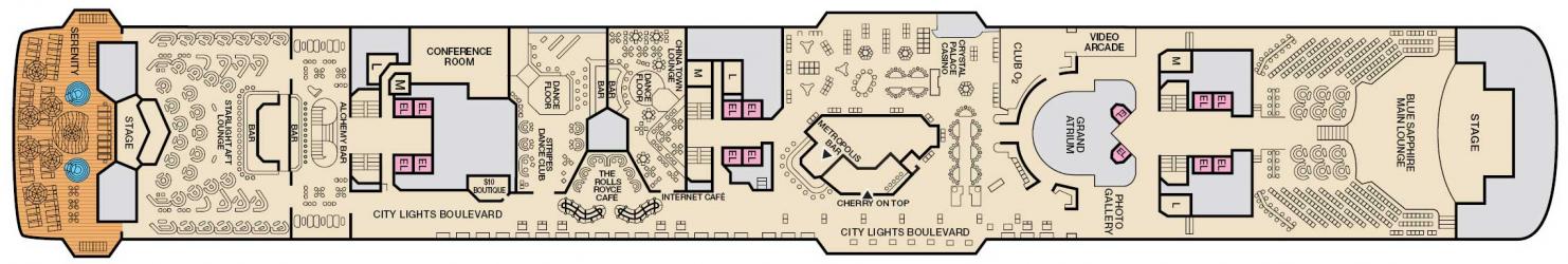 Cubierta 9 Carnival Ecstasy