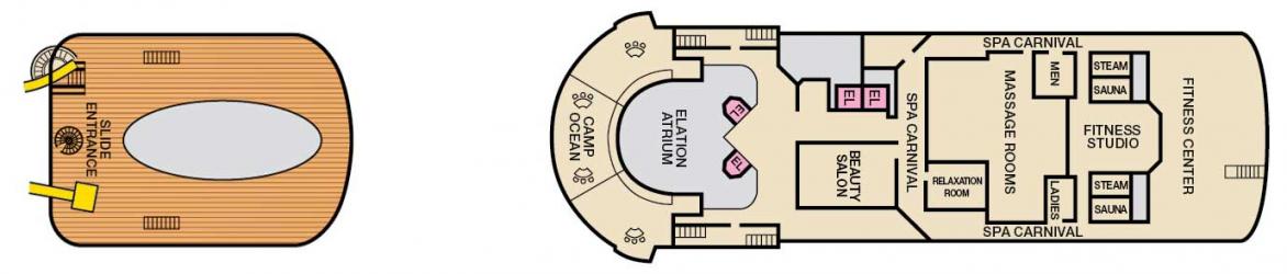 Cubierta 12 Carnival Elation