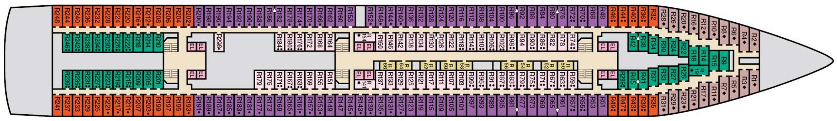 Cubierta 4 Carnival Elation