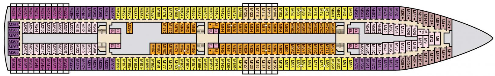 Cubierta 5 Carnival Elation