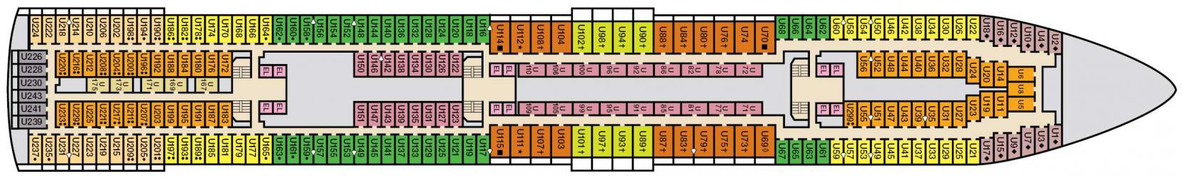Cubierta 6 Carnival Elation